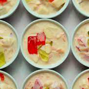 Custard jelly